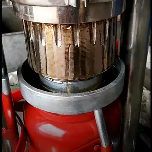 Kleine hydraulische manuelle kokos olivenöl kalt presse mühle maschine