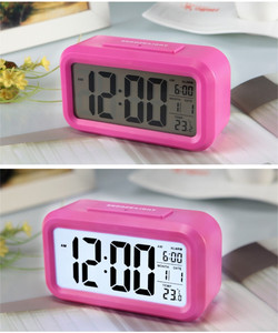 Popolare LED Digital wake up light alarm clock Snooze intelligente orologio <span class=keywords><strong>Digitale</strong></span> - Product Image 6