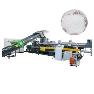 Good price plastic pelletizing machine for film bags recycling