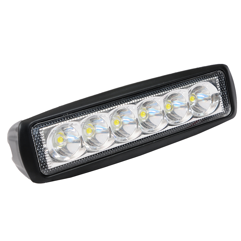Factory Direct Good Quality Super Bright Waterproof Spot Flood 18w 6inch Led Car Work Light 12v 24v for Trucks