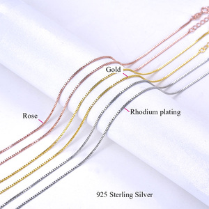 Powholesale toptan gümüş küba zincir takı kadınlar 925 ayar gümüş zincir rulo - Product Image 6
