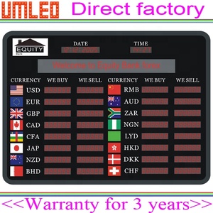 Ngân hàng Trao Đổi Dấu Hiệu Nhịp <span class=keywords><strong>Led</strong></span> Tệ Bảng Hiển Thị - Product Image 4