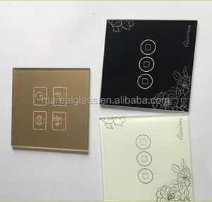 touch switch panel glass hot selling tempered glass supplier