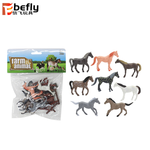 Miniature Economiche di <span class=keywords><strong>Animali</strong></span> da Fattoria Giocattolo Piccoli <span class=keywords><strong>Cavalli</strong></span> in Plastica - Product Image 2
