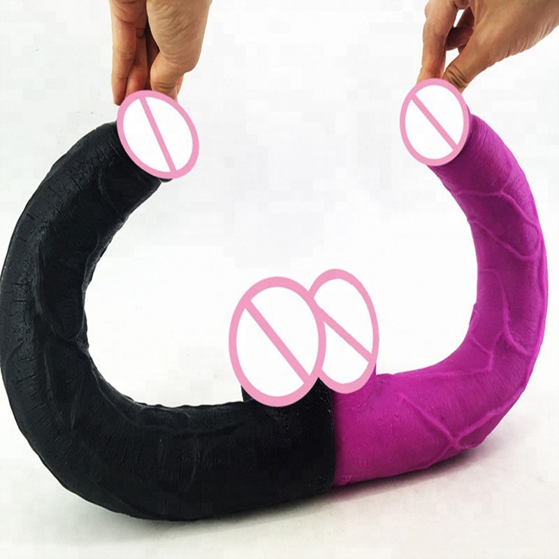 Hot Selling 15,5 Zoll PVC Material Realistische Dildo Sexspielzeug Super  Long Penis Riesige Hart PVC