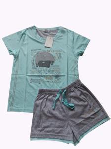Vêtements de nuit imprimés de luxe pour hommes grande taille Pyjamas à manches courtes - Product Image 6