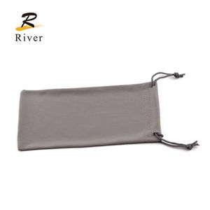 Großhandel Mikro faser Stoff Kordel zug Brillen etui Brillen beutel Brillen verpackungs tasche - Product Image 5