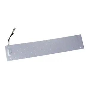 Panel de iluminación LED rectangular de 10x60 cm, pantalla retroiluminada de fotos
