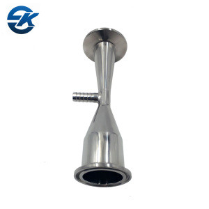 Food Grade Roestvrij Staal Ss304 Ss316l Sanitaire <span class=keywords><strong>Venturi</strong></span> Injector Voor Brouwwortgisting - Product Image 6