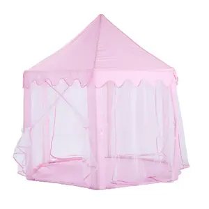 Tienda <span class=keywords><strong>de</strong></span> <span class=keywords><strong>juegos</strong></span> hexagonal para <span class=keywords><strong>niñas</strong></span>, plegable, <span class=keywords><strong>de</strong></span> malla transpirable, para interiores y exteriores, para <span class=keywords><strong>niñas</strong></span> pequeñas, juguete <span class=keywords><strong>de</strong></span> juego - Product Image 2