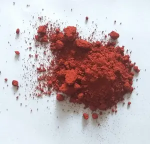Pigmento de óxido de hierro plástico, óxido de hierro rojo 130 fe2o3 precio en polvo ton