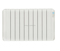 Fixation murale IP20 Double protection contre la surchauffe Options de programmation quotidienne et hebdomadaire Afficheur LCD Panneau chauffant électrique