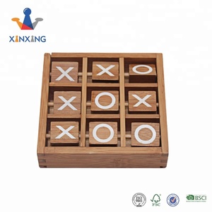 เกมติ๊กต่อไม้แบบตั้งโต๊ะ ของเล่นเสริมทักษะ ขนาด 5 นิ้ว เกม <span class=keywords><strong>XO</strong></span> คลาสสิก - Product Image 4