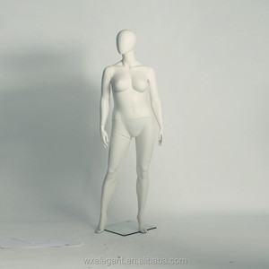 살아있는 섹시한 아름답게 여성 마네킹 스테인리스 기본 플러스 사이즈 누드 여성 마네킹 미러 - Product Image 4