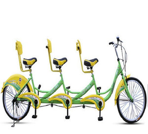 Bicyclette combinée surrey pour <span class=keywords><strong>3</strong></span> <span class=keywords><strong>places</strong></span>, <span class=keywords><strong>vélo</strong></span> compatible <span class=keywords><strong>3</strong></span> <span class=keywords><strong>places</strong></span>, haute qualité - Product Image 2