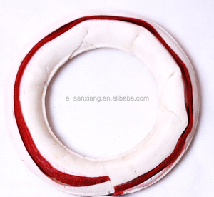 Kulit putih alami cincin padat padat makanan ringan makanan anjing - Product Image 1