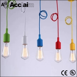 Bar <span class=keywords><strong>restaurante</strong></span> uso <span class=keywords><strong>del</strong></span> <span class=keywords><strong>arco</strong></span> iris de colores de silicona soporte de la lámpara - Product Image 4