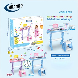 Microfono Musicale per <span class=keywords><strong>Bambini</strong></span>, Tastiera Elettronica, <span class=keywords><strong>Pianoforte</strong></span>, Organo Elettronico Giocattolo - Product Image 3