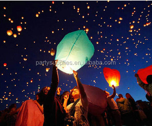 Mejor calidad wedding party linterna cielo de papel volando linterna del <span class=keywords><strong>deseo</strong></span> - Product Image 1