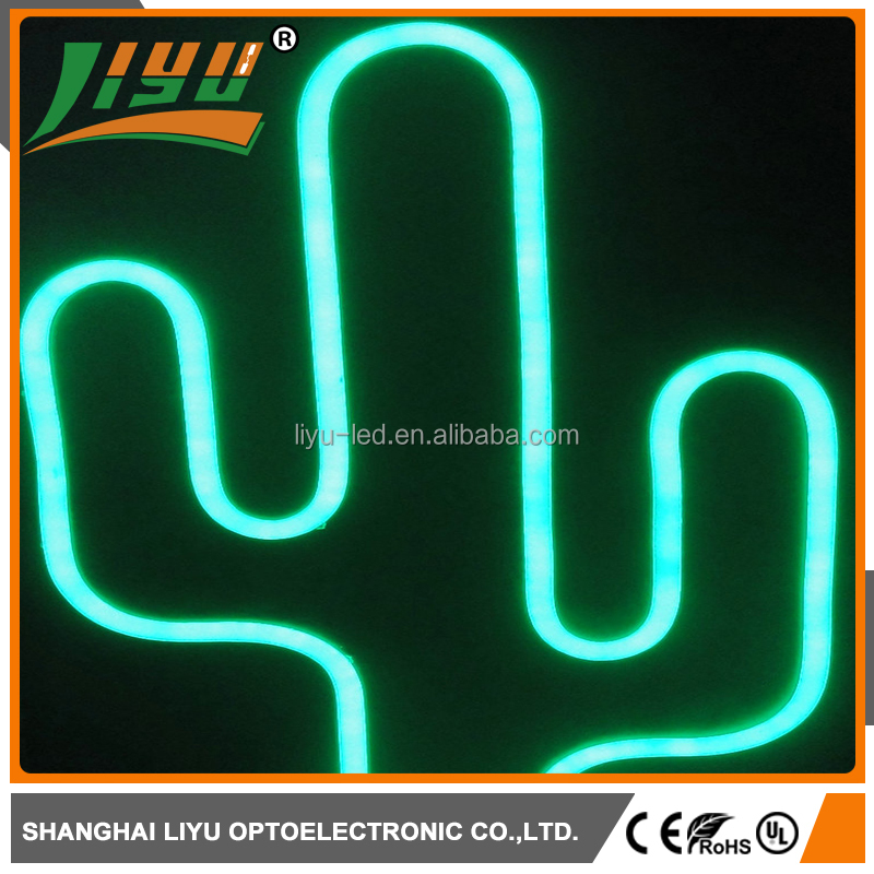 U-образный Фестиваль неоновый свет