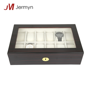 Mejor calidad de madera laca acabado de lujo al por mayor de encargo caja del reloj - Product Image 4