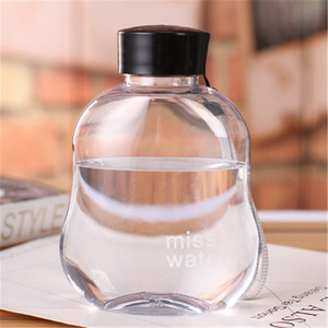 ส่วนตัวฉลากขวดน้ำพลาสติกไขมันร่างกายแก้วขวดน้ำแบน - Product Image 2