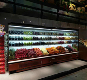 Exhibidor Refrigerador Multideck para Frutas y Verduras con Apertura Frontal y Sistema de Pulverización de Agua para Supermercado - Product Image 6