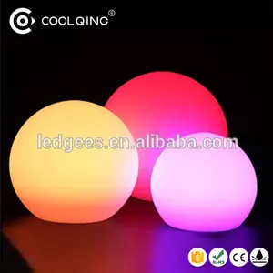 15cm 20cm 25cm 30cm 35cm 40cm 50cm 60cm CE RoHS FCC approved 16 color changing dimmable Led ball Shaped Light / led Mood Light