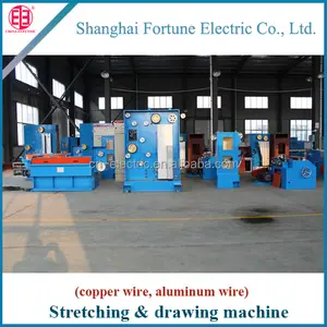 Wire stretching machine copper aluminum brass used wire drawing machine for copper and aluminum cn shg CHINA ELECTRIC