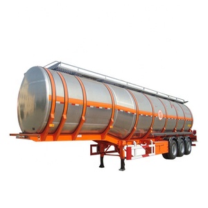 <span class=keywords><strong>Remorque</strong></span> citerne à carburant en acier au carbone CLW 40CBM pour construction en acier inoxydable au Nigeria - Product Image 1