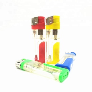 Briquet à LED électronique rechargeable, pièces, fabriqué en chine, gaz <span class=keywords><strong>butane</strong></span>, lampe électronique