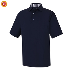 2018 nuevo encargo caliente construcción de poliéster <span class=keywords><strong>gimnasio</strong></span> estiramiento Tech OEM ODM de Golf polo - Product Image 3