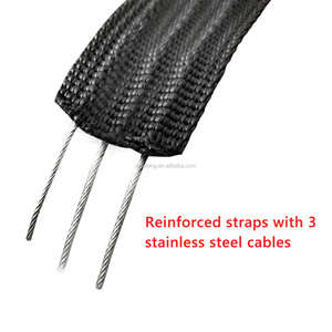 Dây thép hàng hóa lashing dây đeo Polyester xe tải Ratchet có thể khóa Tie xuống dây đeo với dây đai hàng hóa thắt chặt dây đeo - Product Image 4