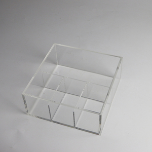 <span class=keywords><strong>Acrylic</strong></span> hộp với chia rõ ràng <span class=keywords><strong>acrylic</strong></span> hộp đồ trang sức plexi glass oeganizer hộp với bộ chia - Product Image 1