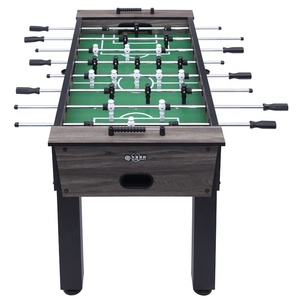 JX166 55Inch Giá Rẻ Bán Buôn <span class=keywords><strong>Mini</strong></span> Xách Tay Gỗ Bé Chân Kickers Foosball Bóng Đá Bảng Trò Chơi - Product Image 4