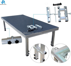 Sgaier Sân Khấu Mini Ngoài Trời Dễ Dàng Thiết Lập Chống Nước Chống Trượt Sân Khấu Hòa Nhạc Drum Riser - Product Image 2