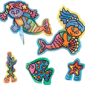 Shrinky <span class=keywords><strong>Dinks</strong></span> nghệ thuật kit Minis Nàng Tiên Cá - Product Image 2