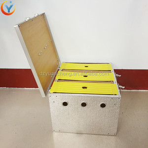 In acciaio inox pappagalli gabbia costruzione piccione gabbie 3 foro piccione trasporto gabbia - Product Image 4