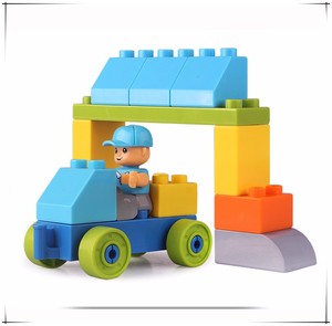 Bộ Gạch Nhựa Lồng Vào Nhau Khối Xây Dựng Giáo Dục Sáng Tạo Cho Trẻ Em An Toàn Đồ Chơi Stem Tuyệt Vời Cho Bé Trai Và Bé Gái - Product Image 4