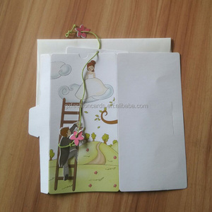 Invitation humoristique à faire soi-même avec la mariée et le marié, <span class=keywords><strong>carte</strong></span> d'invitation de mariage, invitations imprimées, design de cartes de vœux - Product Image 2