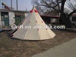 Không thấm nước Vải <span class=keywords><strong>teepee</strong></span> lều cho trẻ em lớn một lớp phong cách Ấn Độ <span class=keywords><strong>Tipi</strong></span> Lều nhôm cực khung thép trong nhà ngoài trời cắm trại - Product Image 3