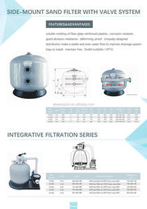 Household Integrated Swimming <strong>Pool</strong> <strong>Filter</strong> With 1HP Pump - Product Image 6