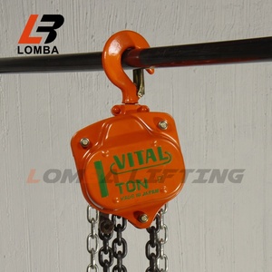 Quan trọng loại 5 tấn tay chuỗi nâng hoist New chuỗi Thép ròng rọc khối để sử dụng nhà & harbor vận chuyển hàng hóa sản xuất - Product Image 1