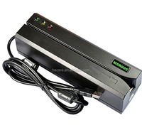 USB MSR-900S EMV Bande Magnétique Swipe Bande Magnétique Carte à Puce IC Encodeur Lecteur Écrivain