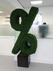 Gazon artificiel décoratif pour jardin, personnalisé avec <span class=keywords><strong>lettres</strong></span> décoratives, bois de bovin - Product Image 3