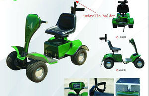 <strong>Single</strong> <strong>Seater</strong> <strong>Electric</strong> <strong>Cars</strong>, Mini Golf Carts with CE Certificate and High Efficiency Motor - Product Image 4