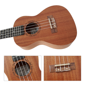 Ukulele ténor en sapelli de marque Aiersi, fabrication artisanale, vente en gros, 26 pouces, fabriqué en Chine, ukulele personnalisé, <span class=keywords><strong>prix</strong></span> bas, cordes - Product Image 2