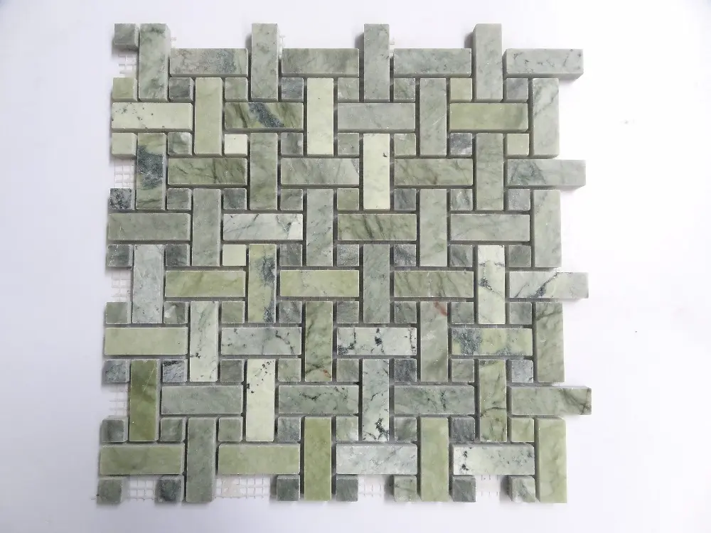 hot selling dandong green marble slab stone construction interior wall tile