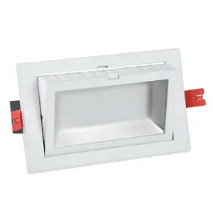 20W 28W 38W vertiefte rechteckige led unten licht/rechteck led downlight/rechteckigen decke licht