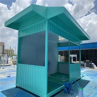 Kiosque portatif, stand, café, rangement
